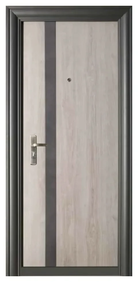 Usa metalica de exterior cu izolatie si vizor Novo Doors NDFC7008 , 2 yale,tabla 0,7 mm, balamale si clanta incluse, toc de 7 centimetri, pentru casa