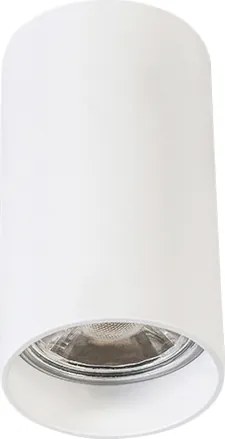 Set de 4 spoturi moderne albe montate la suprafață 5,5 cm GU10 50 mm - Tuba