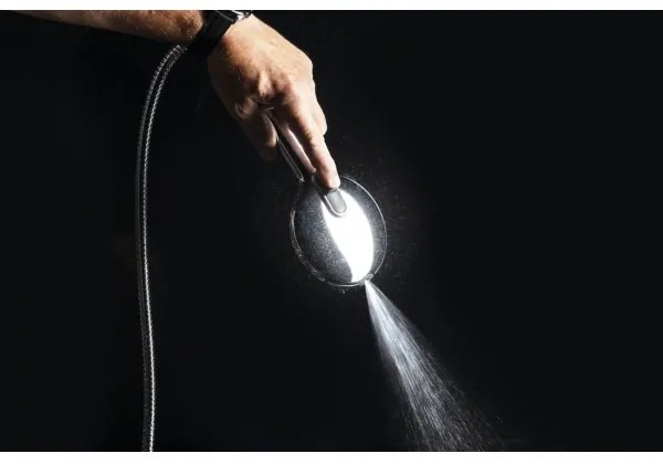 Sapho - Duș de mână cu funcție de clătire, crom lucios