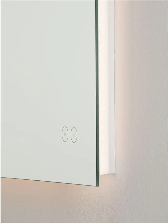 Oglinda cu iluminat LED pentru baie IP44 ALDA 50x70cm