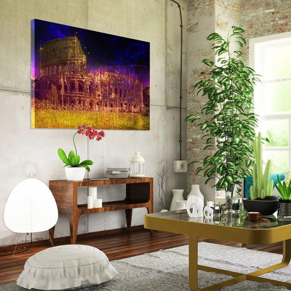 Tablou Canvas - Colosseum render 70 x 110 cm