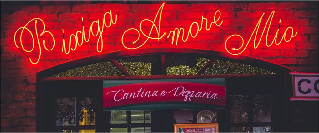 Tablou - Amore Mio (120x50 cm)