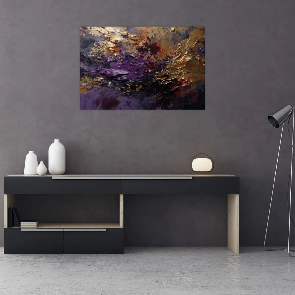 Tablou - Abstracție texturată (90x60 cm)