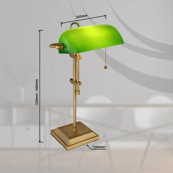 Globo 2491N - Lampă de masă ANTIC 1xE27/40W/230V
