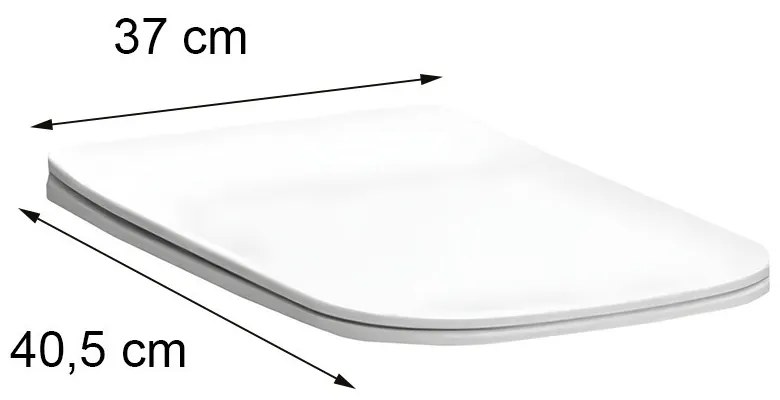 Tina Soft Close scaun de toaletă