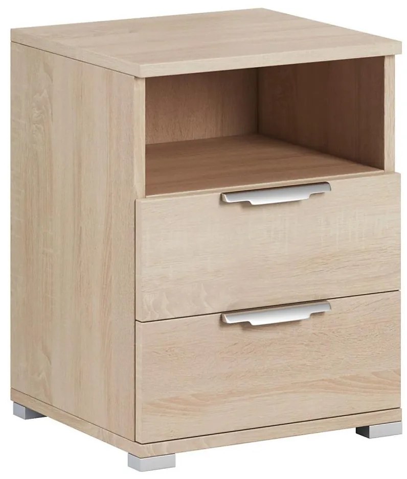 Noptieră NED, stejar Sonoma