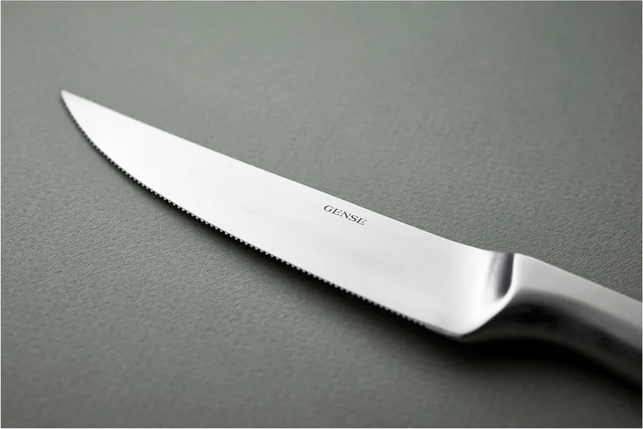 Tacâmuri argintii din oțel inoxidabil 4 buc. Norm – Gense