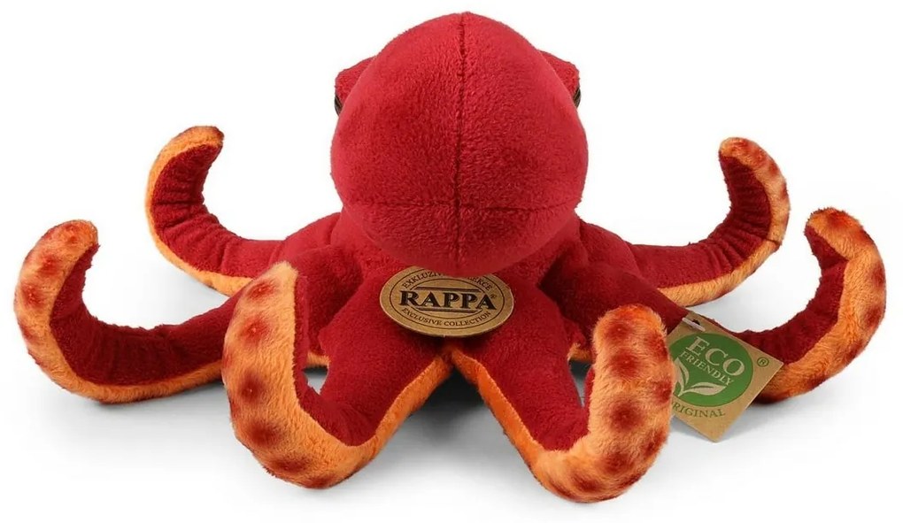 Jucărie pluș Rappa caracatiță 26 cm ECO - FRIENDLY