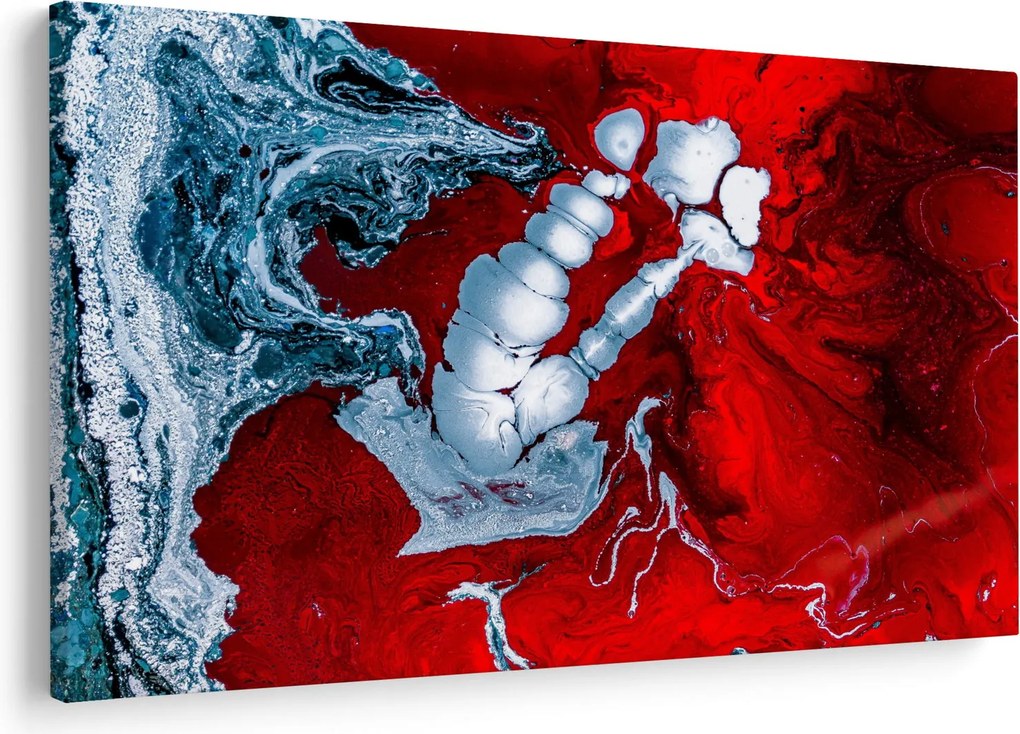 Tablou cu pete abstarcte (90x60 cm)