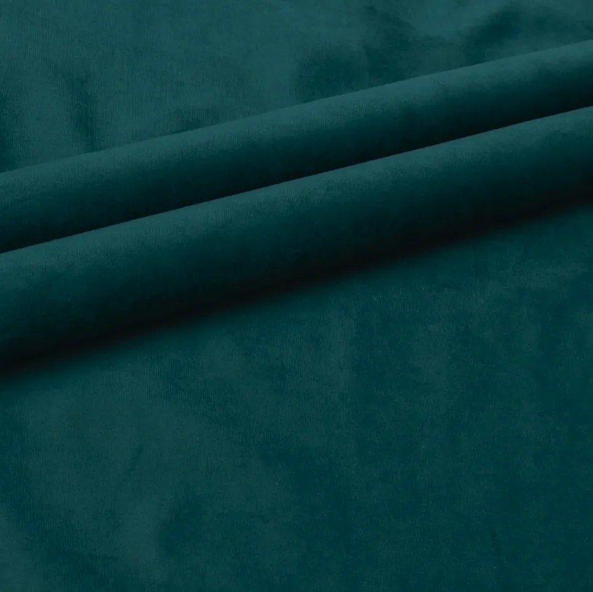 Coltar extensibil in forma de U VENORIA, petrol, 285x146 cm + 2 perne GRATUIT