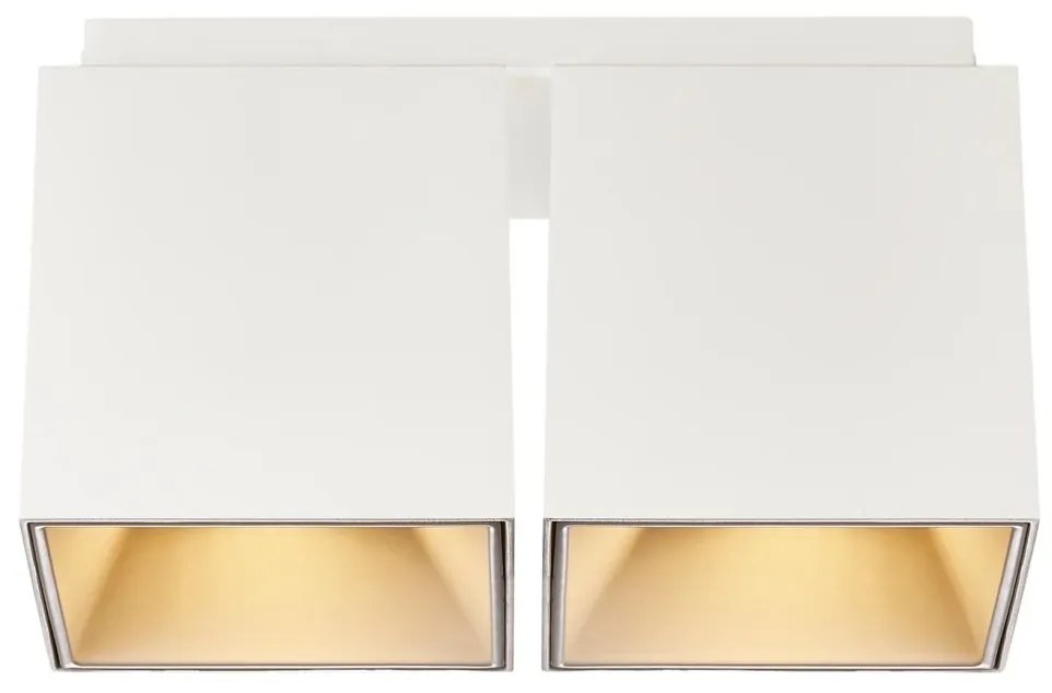 Corp aplicat cu 2 spoturi design modern ETHAN alb