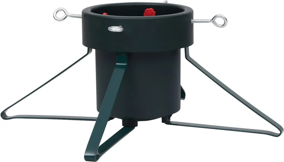 vidaXL Suport brad de Crăciun, negru, 46x46x19 cm