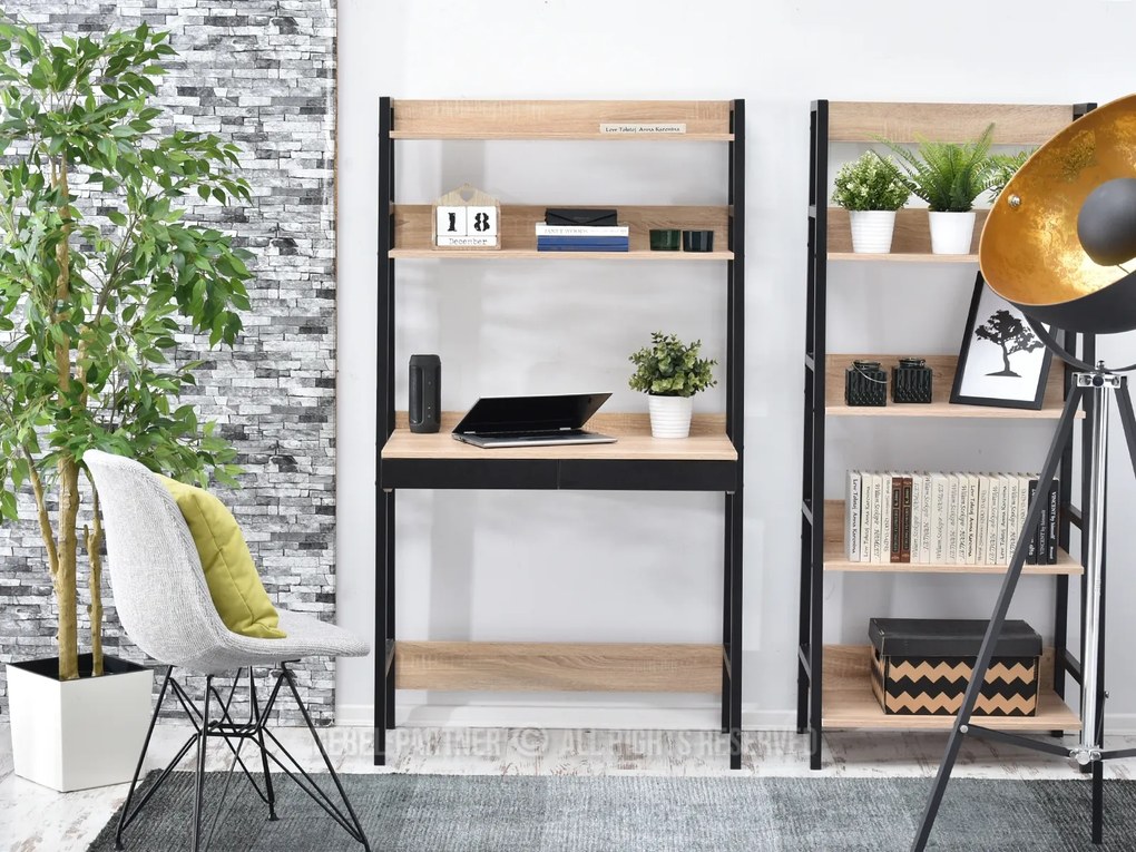 Masă PC Boge B (stejar + negru). 1109729