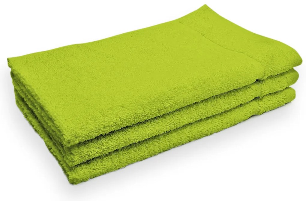 Prosop de maini Classic mic 30x50 cm verde, 100% bumbac