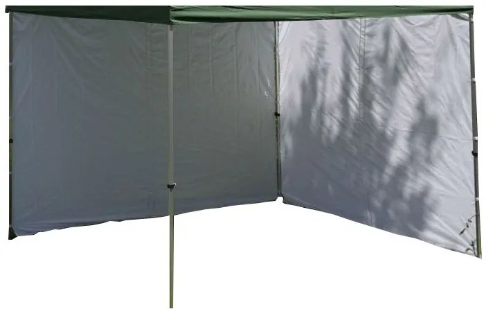 Set de 2 pereți laterali pentru pavilionul PROFI 3x3 m - alb