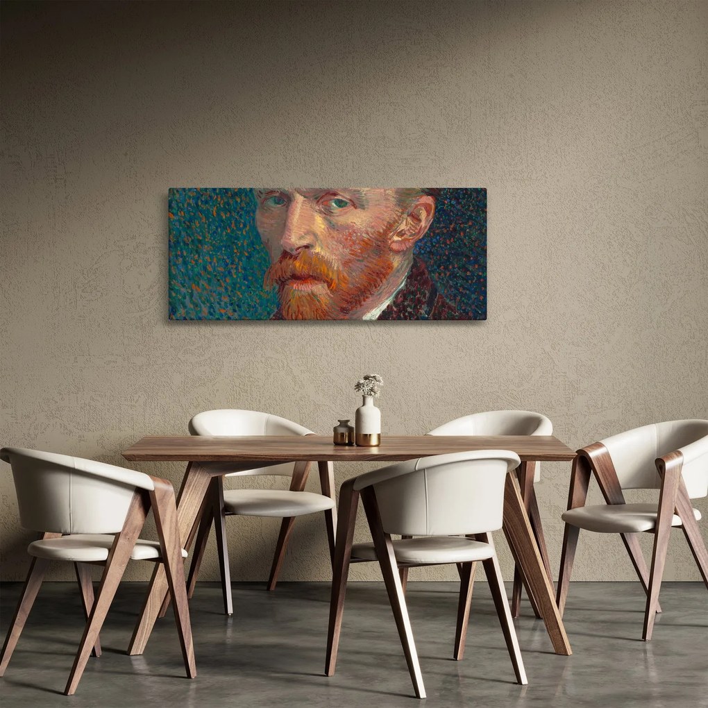 Tablou - Vincent van Gogh, Self-Portrait, reproducere (120x50 cm)