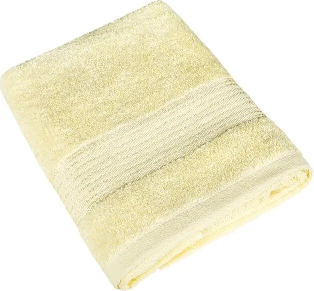 Prosop Kamilka dungă galben deschis, 50 x 100 cm