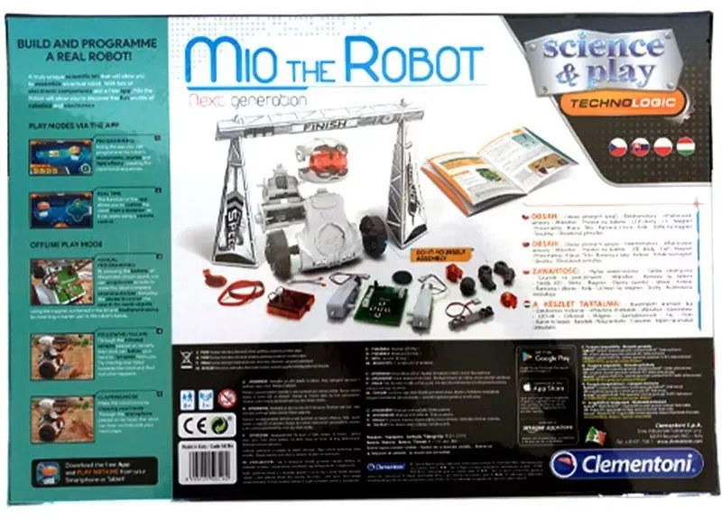 Robot Mio the robot Jucărie programabilă Mio the Clementoni