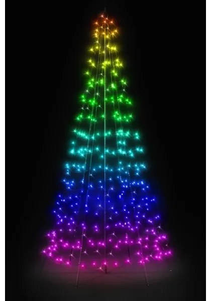 Instalație LED brad Twinkly Light Tree 2m RGB-AWW 300LED