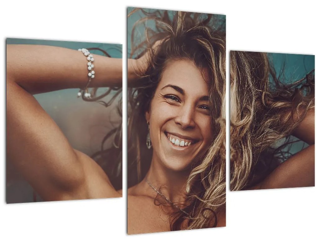 Tablou - Portretul unei femei tinere (90x60 cm)