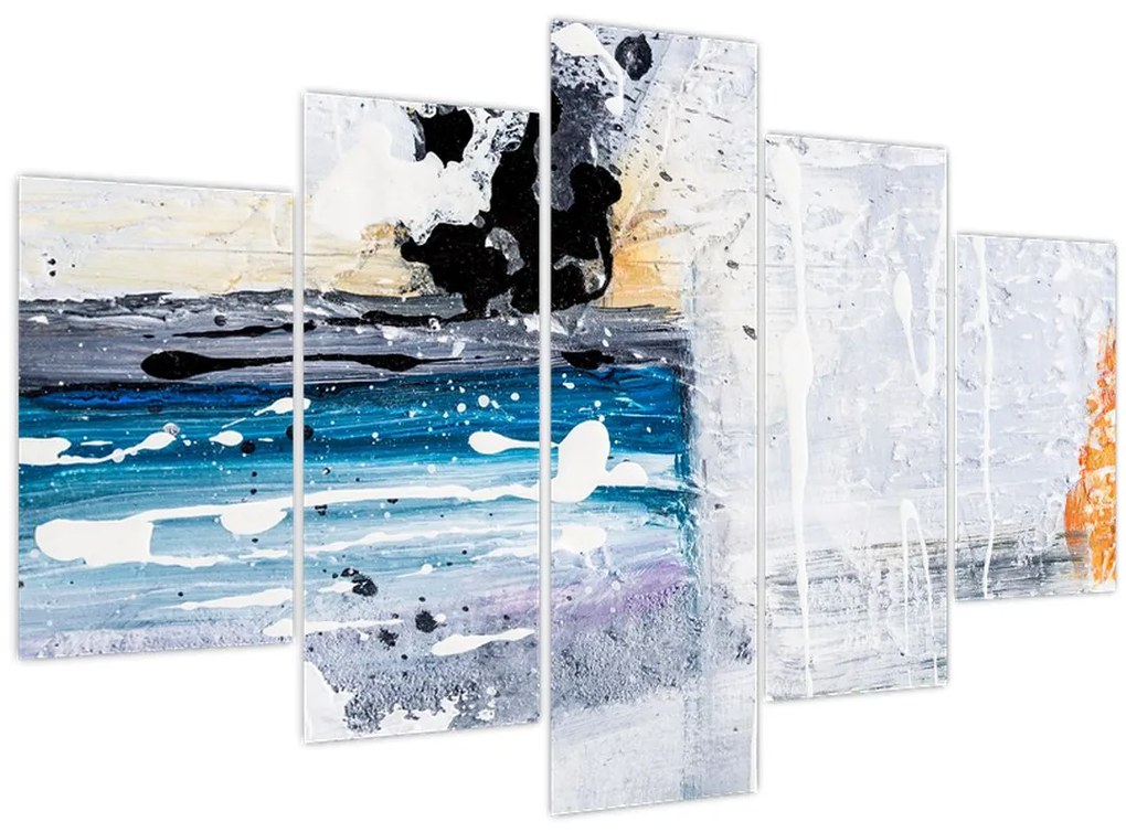 Tablou - Atingeri abstracte (150x105 cm)