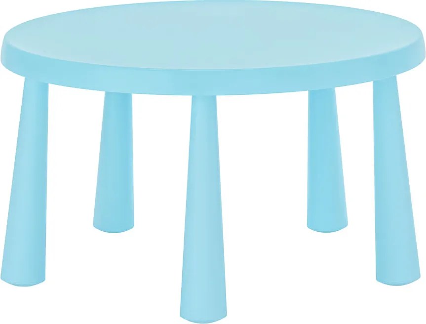 Măsuță din plastic pentru copii, rotundă, albastră, diametru 85 cm, MC22