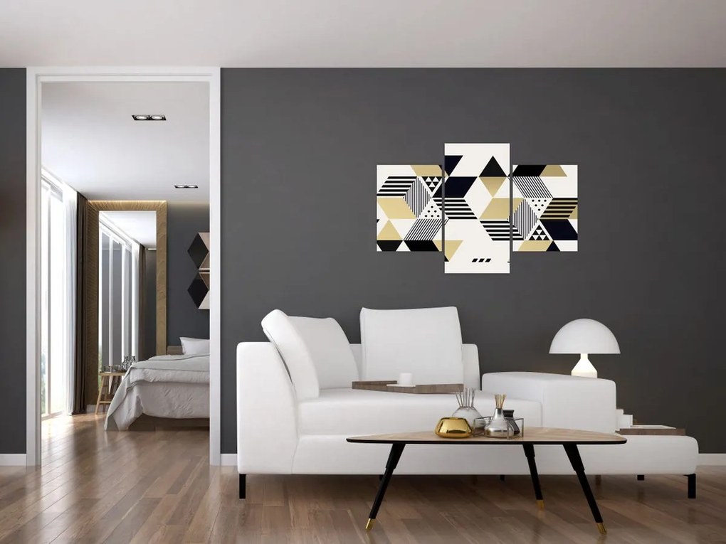 Tablou - Forme geometrice N⁰1 (90x60 cm)