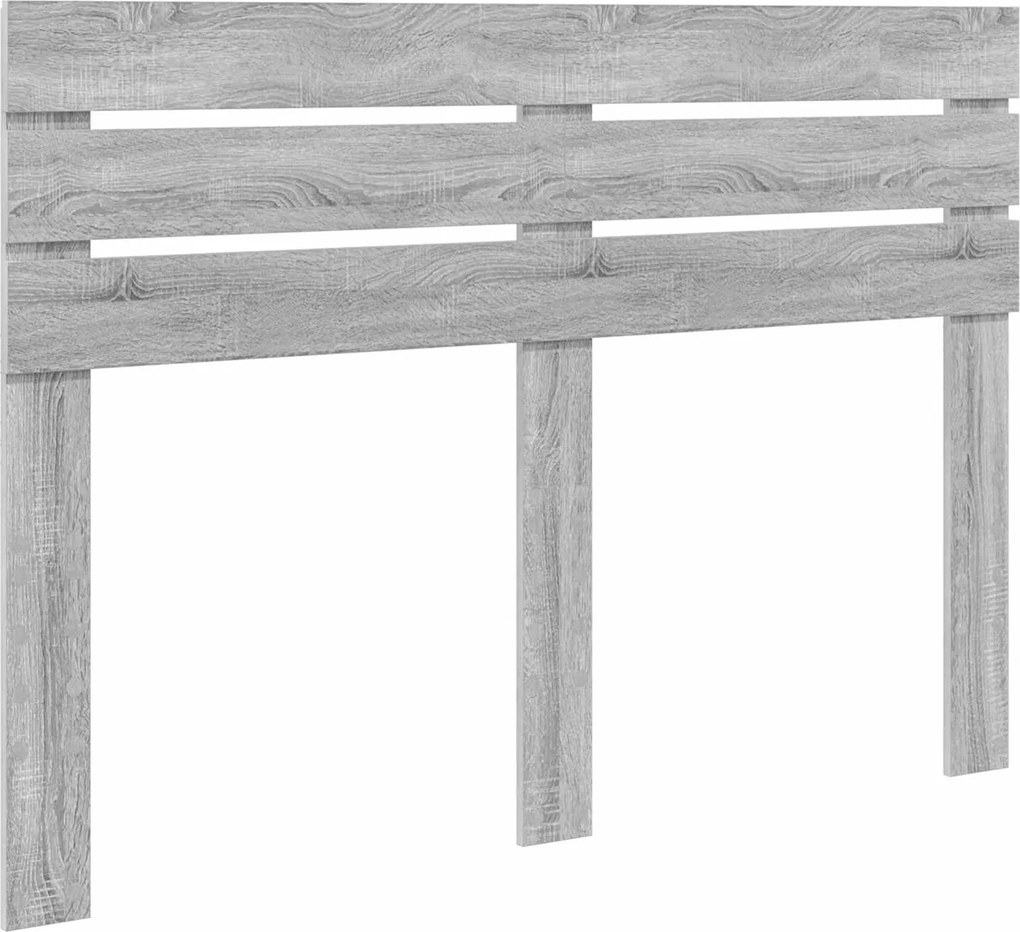 vidaXL Tăblie cap Gri Sonoma 160 cm Lemn compozit