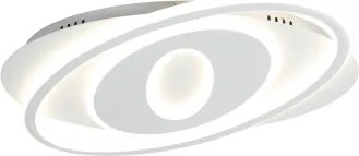 Brilagi - plafonieră LED reglabilă IRIS LED/78W/230V 37x49 cm albă + telecomandă