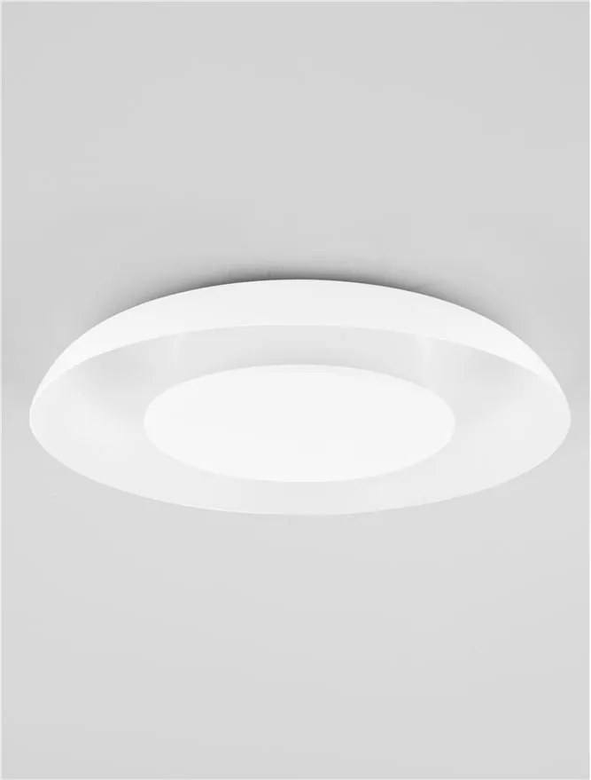 Plafoniera LED design modern EPOSI alba D-40cm