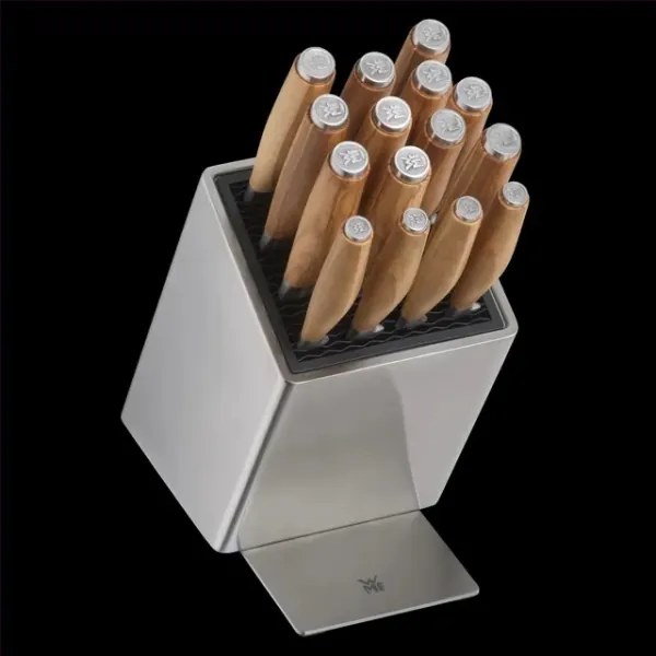 WMF - Set de cuțite de bucătărie GRAND WOOD, 6 piese, cu suport