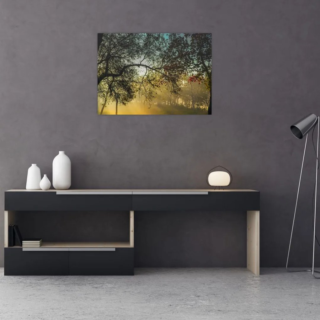 Tablou cu răsărit de soare (70x50 cm)