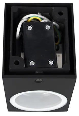 Set de 2 Aplice Moderne Negre IP44 - Baleno