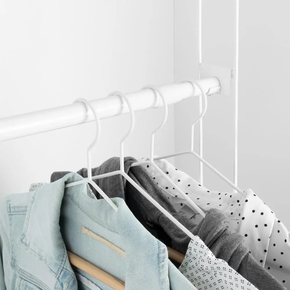 Set 2 scări și tijă extensibilă pentru haine Compactor