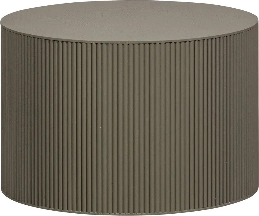 Măsuță de cafea kaki rotundă ø 60 cm Sanne – WOOOD