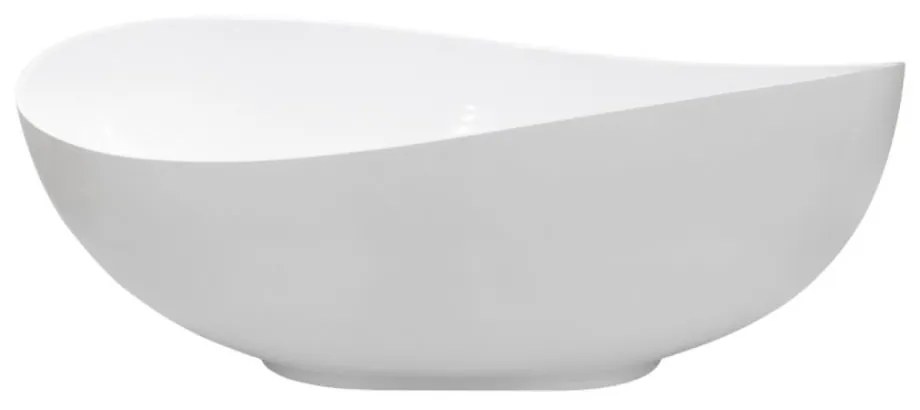 Cada baie freestanding Besco Siya, 172x100 cm, alb mat Alb mat