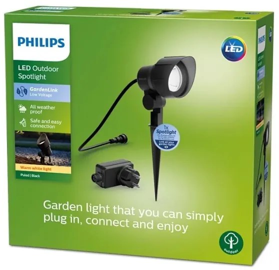 Philips GARDENLINK LED 24W 230V 2700K IP44 spot exterior