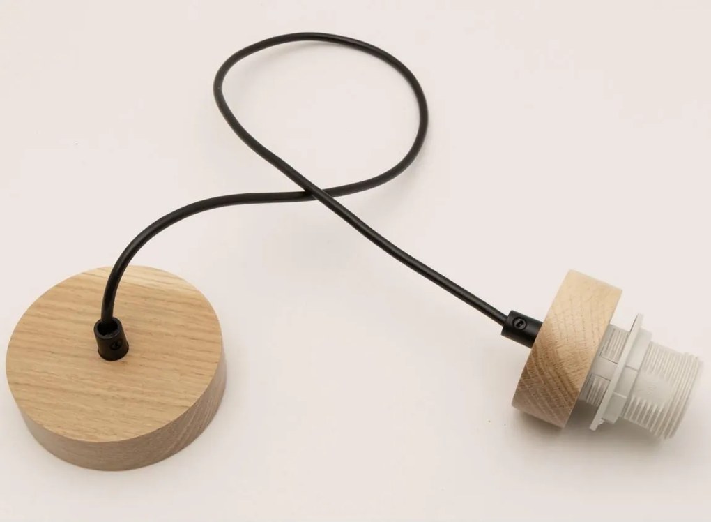 Brilagi - Cablu de alimentare PARTY 1xE27/60W/230V stejar