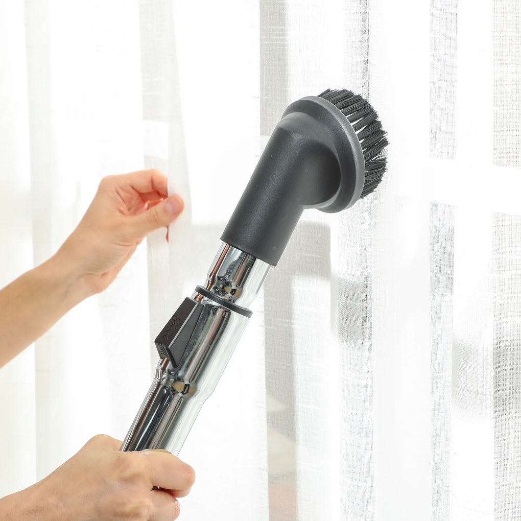 HOMCOM Aspirator 3 în 1 de 1400W, Aspirator de Solide și Lichide și Suflător, Recipient de 18L din Oțel Inox, Filtru Triplu și Accesorii, pentru Casă, Garaj și Birou | Aosom Romania