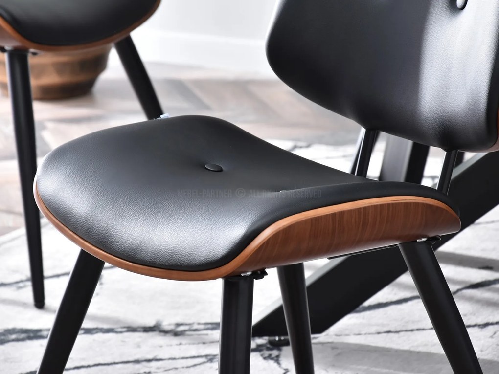 Scaun Grimo (nuc + negru). Promo -14%. 1111069