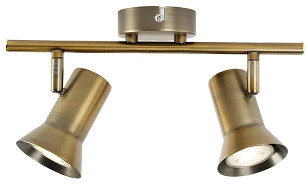 Spotlight de plafon bronz rotativ și inclinabil - Karin 2