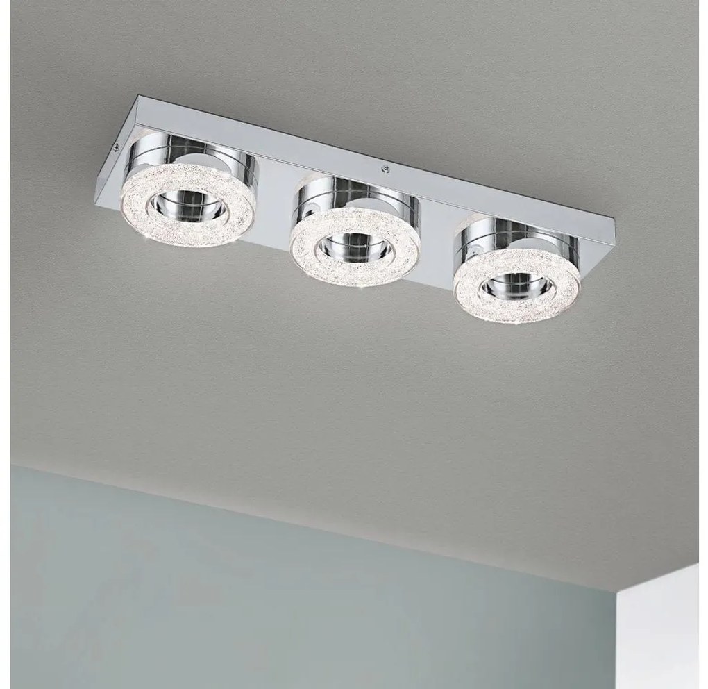 Eglo 95663 - Plafonieră LED FRADELO 3xLED/4W/230V
