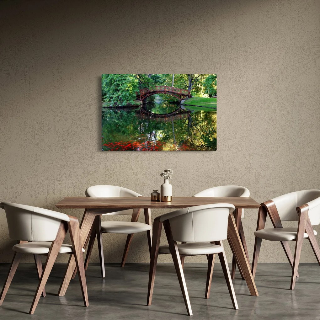 Tablou cu râu (90x60 cm)