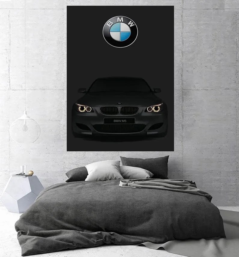 Tablou Canvas BMW Logo 120x80 cm
