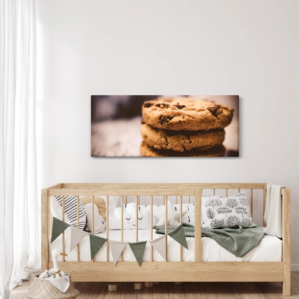 Tablou cu biscuiți cookies (120x50 cm)