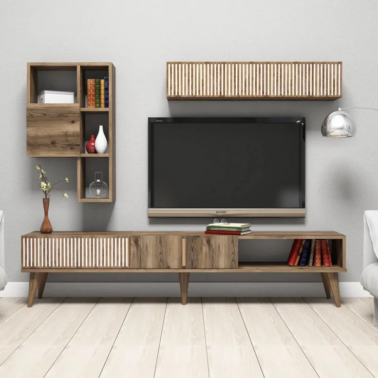 Comoda TV Milan - Walnut