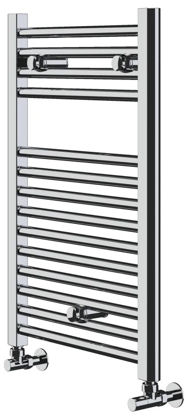 Calorifer (radiator) de baie portprosop, cromat, otel, romstal vision, 450x690 mm, 245w, drept