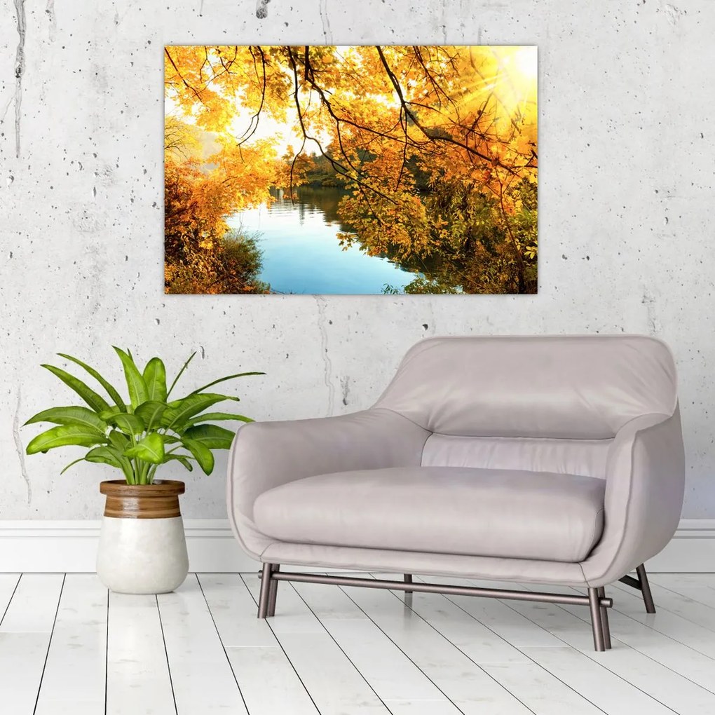 Tablou - Copac de toamnă (90x60 cm)
