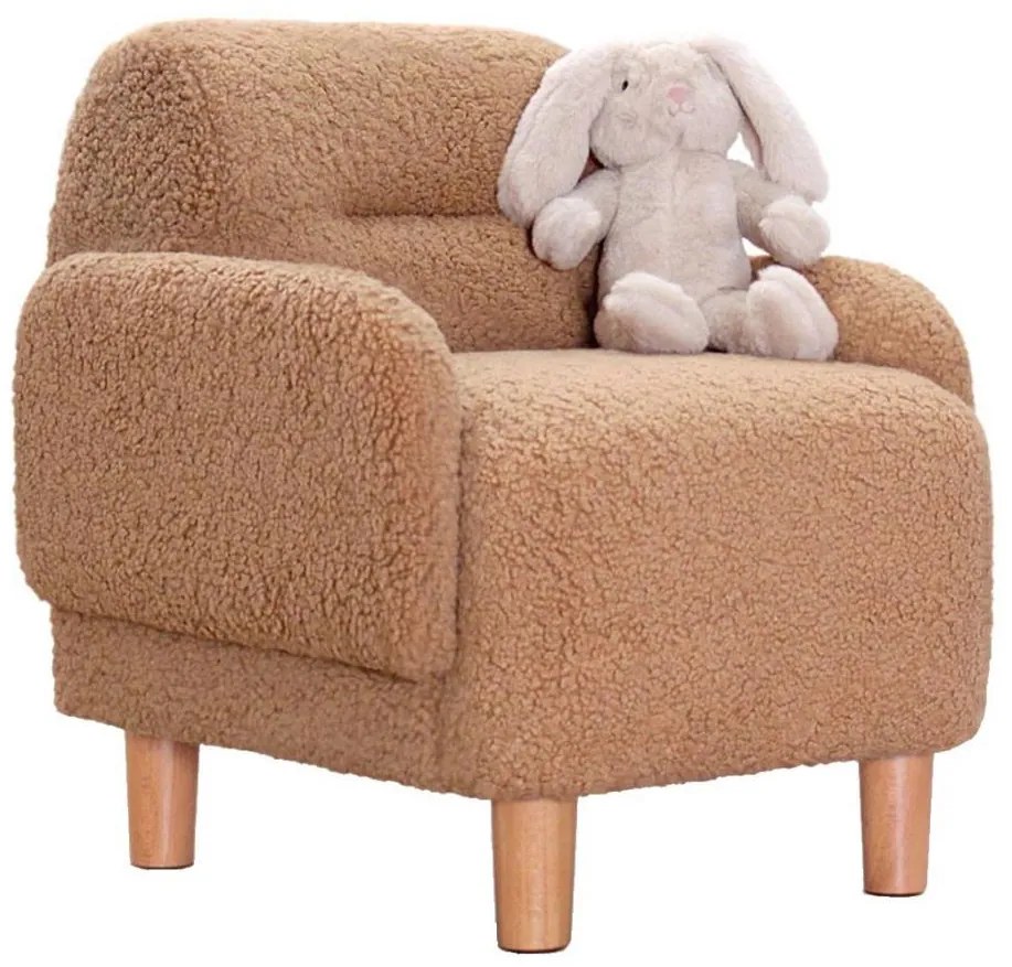 Fotoliu pentru copii LORY, maro