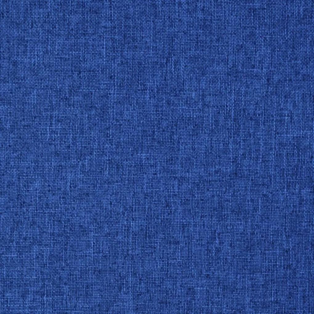 Scaun de podea pliabil cu functie de pat, albastru, tesatura 1, Albastru